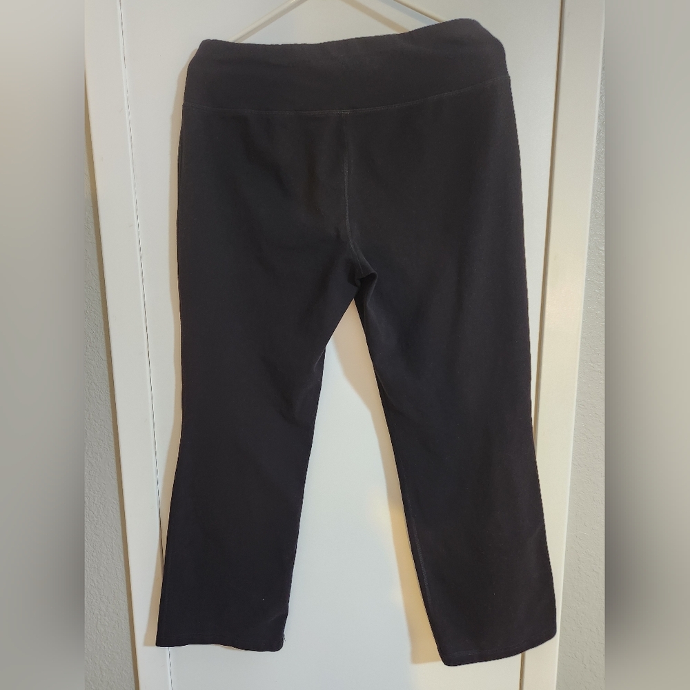 Athletic Works Black Active Petite Yoga Pants - Picture 4 of 5